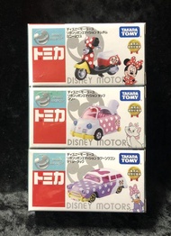 《GTS》TOMICA Disney 迪士尼 夢幻瑪莉貓/ 黛西 /米妮摩托車日本7-11限定三款合購