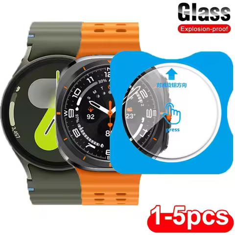 Tempered Glass For Samsung Galaxy Watch 47mm 40mm 44mm 45 42 43 46mm Premium Screen Protector Galaxy