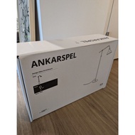 ANKARSPEL Floor/reading lamp Pewter effect, pewter effect