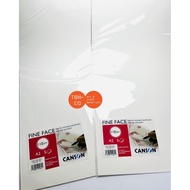 CANSON FINE FACE A2 110Gsm CONTENTS 5 SHEETS TYPE: C05