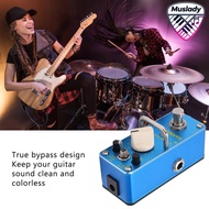 MUSLADY Pitch Shifter Pedal Dry Wet Range Control Up Detune Down Modes กีตาร์ไฟฟ้าสำหรับกีต้าร์