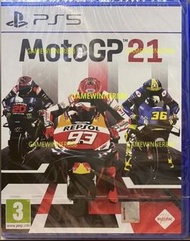 《居家抗疫必備》（中古二手）PS5遊戲 世界電單車錦標賽2021 MOTO GP 21 世界摩托車錦標賽2021 MOTO GP 2021 歐版中英文版