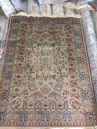 Premium Persian Carpet 120×170 cm – Cotton Silk Blend – Machine Made in Turkey – Luxury Home Decor R
