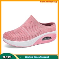 Size35-43 women Shoes mesh Half shoes aircushion slip-on Causal shoes for women big size42/43
