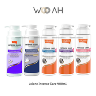 Lolane Intense Care Keratin Serum Shampoo โลแลน อินเทนซ์ แคร์ เคราติน เซรั่ม แชมพู บำรุงผม ล็อกสี 400ml.