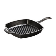 Lodge Cast Iron Grill Pan Square 10.5 L8sgp3