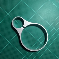 Aluminum Ring For DIY Work Size 26-6-61.5 Mm As Shown In The Picture.