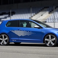 Car Door Side Stickers Vinyl Decals Auto Accessories For Volkswagen VW Golf 4 5 6 7 TSI TCR GTD GTI 