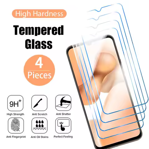 2/4Pcs Tempered Glass For VIVO Y70 Y15 Y33s Y72 Y55S Y27S Y100 Y100i V20 V23 V25 V21 V27e 5G Screen 