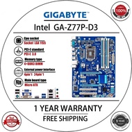 Used GIGABYTE GA-Z77P-D3 DH3 Desktop Motherboard Z77 Socket LGA 1155 DDR3 32G Original Mainboard