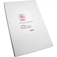 MESIN A4 Laminating Film Plastic (100 Sheets) - Laminator/ Lamination Machine