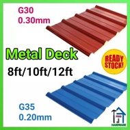 (Ready stock)Metal Deck/Kilang Zink G30 dan G35 (MD)