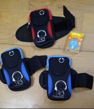 $5/個. 紅色跑步手機臂包/手腕包 