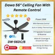 DAWA 56" Celling Fan With Remote Control / BABY Celling Fan 42" With Remote Control DW-56DC/B DW-42D