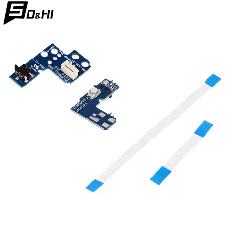 Power Switch PCB Board for PS2 70000/90000 Power On Off Board Reset Switch Board Flex Ribbon Cable F
