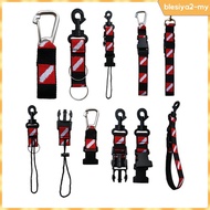 [BlesiyaedMY] Universal Scuba Diving Gear Holder Lanyard Strap Carabiner Clip Equipment HY07
