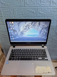 SECONDHAND! laptop asus a407m second