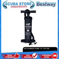 62030 Rubber Boat Hand Pump Rafting Raft Air Mattress Bestway Air Hummer Pump 19" 48cm