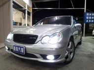 BENZ W203 C230K SPORT版大螢幕 天窗 鋁圈 AMG4出排氣管