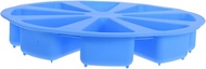 Nonstick Silicone Baking Mold Cavity Triangle Cake Pan Blue Flexible Foldable Silicone Cake Mould fo
