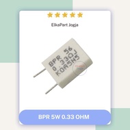 BPR 5W 5% RESISTOR 0.1 Ohm 0.22 Ohm 0.25 Ohm 0.33 Ohm 0.47 Ohm