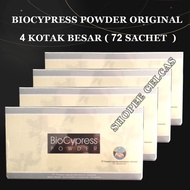 Promo 4 Kotak Besar Biocypress Powder Serbuk Original