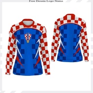 Croatia Football Supporter Jersey Unisex T-Shirt 2026 Croatia World Cup Coolest Fullprint