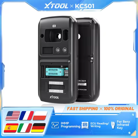 XTOOL KC501 Chip Key Programming All Key Lost OBD2 Automotive Scanner For Benz Infrared Work With X1