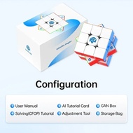 Gan356 Maglev Speed cube không nhãn dán gan 356 maglev 3x3 speedcube 3x3x3 Khối ma thuật chuyên nghi