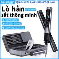 FNIRSI HS-02 Smart Soldering Iron Portable Desk Storage Box Soldering Iron Set
