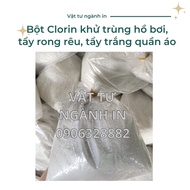 Bao 10 kg Bột Clorin khử trùng hồ bơi tẩy rong rêu tẩy trắng quần áo (đóng gói 10 túi 1 kg)