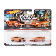 sale Hot Wheels Fast and Furious Toyota Supra Orange Twin 2 Pack