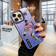 Football No. 10 iPhone17Pro Phone Case 16/15 Colorful Silver Case 14 Apple 12/11XsMax-J173P1