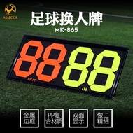 Football Changing Card Football Scoring Card Football Flip Card Double-Sided Display 4-Bit 2-Bit Sco