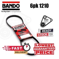 6PK1210 Bando Belt - Nissan Sylphy 2.0 Teana 2.0 Fan Belt (11720-EN20B) 6PK 1210