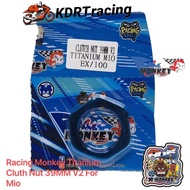 Racing Monkey Titanium Cluth Nut 39MM V2 For Mio