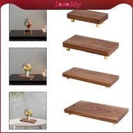 [Lohobby] Display Stand for Teapot Wooden Base Riser for Vases And Statues in Cafe