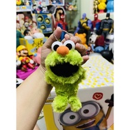 SESAME STREET GREEN ELMO KEYCHAIN