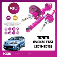 🔥Ksw Shock Absorber[Gas]Toyota Avanza F651[2011-2015]Front&rear