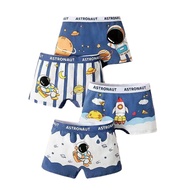 HUANGHU Store "Premium Combed Cotton Boys' Boxer Briefs - Made in Malaysia"