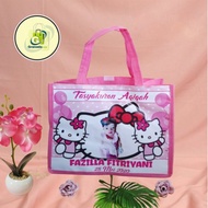 CUSTOM PARTY BAG ELEGANT GOODIE BAG - 75 gsm THICK RICE BOX Paper Bag Goodies Bag