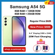 Samsung Galaxy A54 5G | 8GB RAM+256GB ROM and 8GB RAM+128GB ROM Local Set  Sealed in Box Brand New