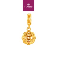 HABIB 916/22K Yellow Gold Charm (Kuih Loyang) C5280823
