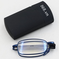 Blue folding frame glasses (868) from 1 degree to 4 degrees, folding glasses, folding glasses