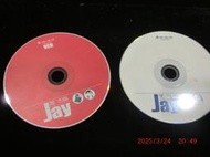 ◎貓頭鷹◎影音光碟專賣-周杰倫Jay同名專輯CD裸片2片有刮傷(影音74)