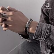 DETUA Gelang Manik Bertuah Gelang Manik Lelaki Personaliti Bergaya mewah Gelang Lelaki Bergaya Berga