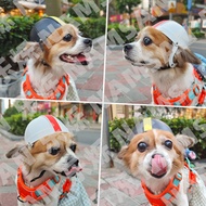 Pet Helmet Rugby Hat Helmet Accessories Baseball Dog Cat Cycling Motorcycle Safety Helmet