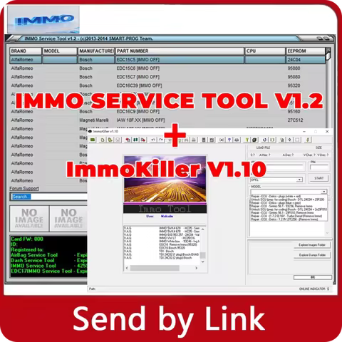 2024 Hot sell ImmoKiller V1.10 New IMMO Off Software v1.1 ECU Programmer IMMO SERVICE TOOL V1.2 Immo