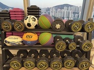 啞鈴5kg - 20kg 連架全套/單個啞鈴