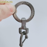 Titanium Ultra-light Keyring, 360° Rotatable Portable EDC Keychain,  Mini Universal Quick Disassembl